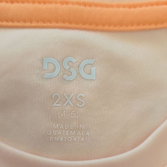DSG Peach Positive Vibes Kids Tee - Picture 2 of 5